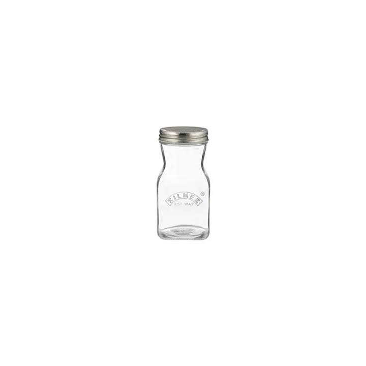 Szeroki słoik Kilner WIDE - Przezroczysty-złoty, 200 ml - Kilner