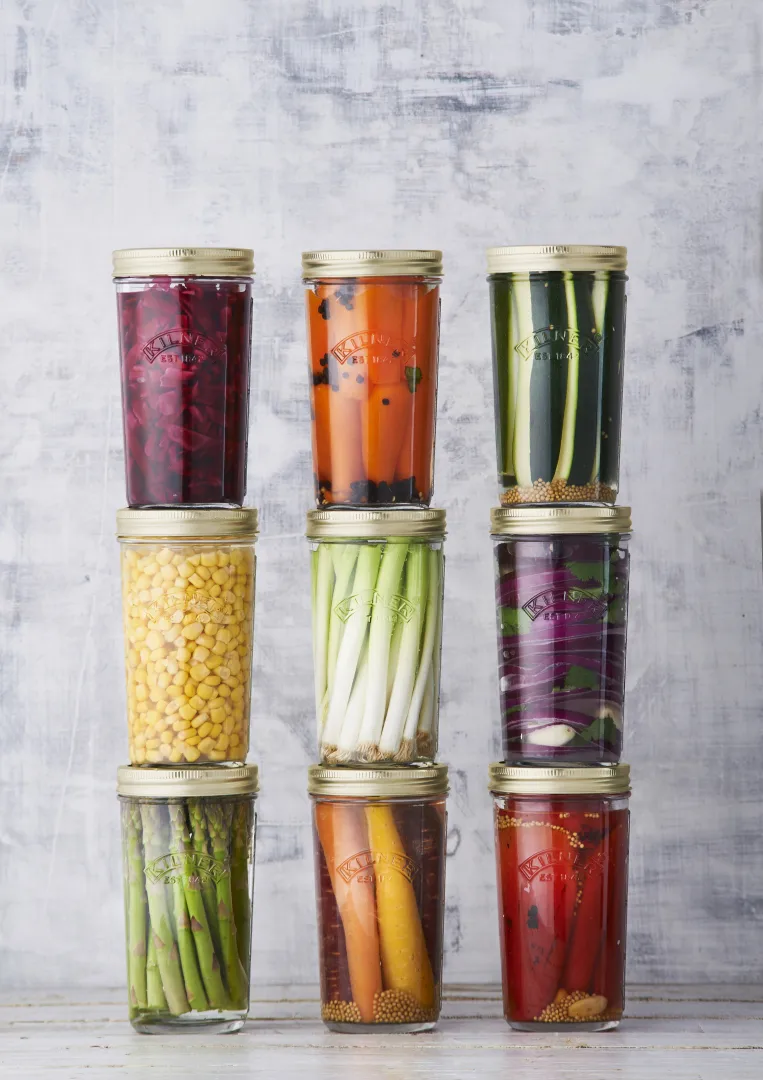 Uszczelki gumowe standardowe Kilner, Pomarańczowy, 0,35-2 L, 6‑szt. Kilner