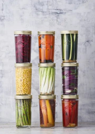 Uszczelki gumowe standardowe Kilner - Pomarańczowy, 0,35-2 L, 6‑szt. - Kilner