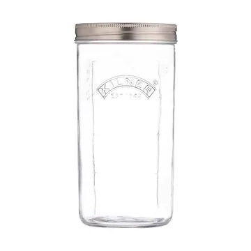 Zestaw do fermentacji Kilner - Przezroczysty-stal nierdzewna, 1 L - Kilner