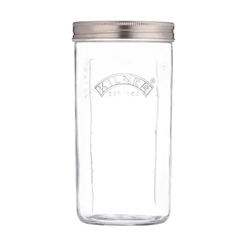 Zestaw do fermentacji Kilner - Przezroczysty-stal nierdzewna, 1 L - Kilner