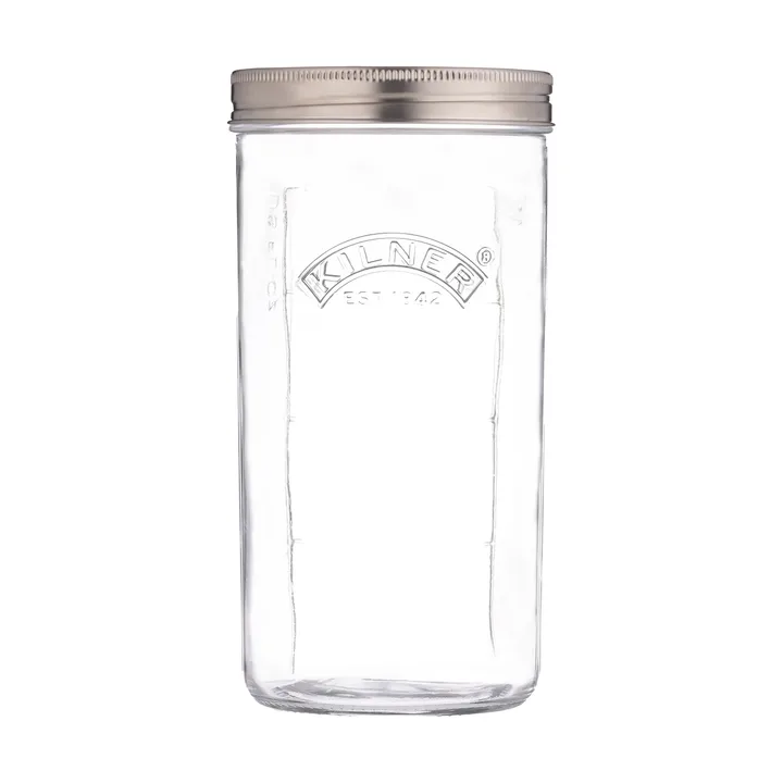 Zestaw do fermentacji Kilner - Przezroczysty-stal nierdzewna, 1 L - Kilner