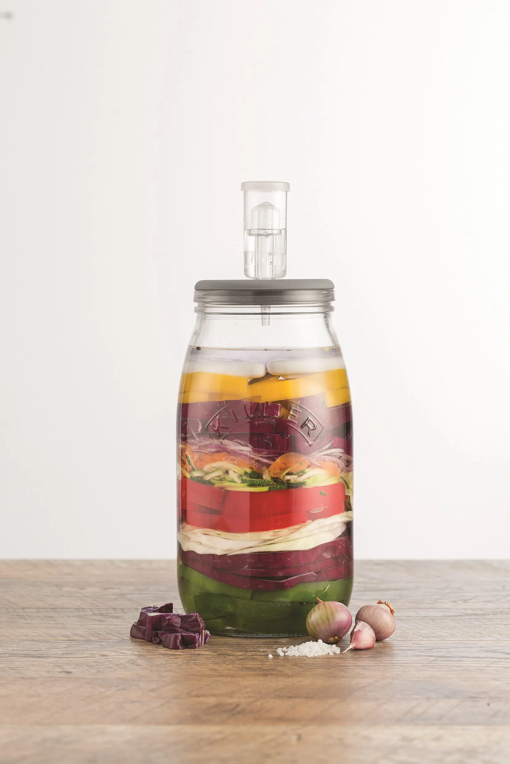 Zestaw fermentacyjny Kilner 3 l, Przezroczysty Kilner
