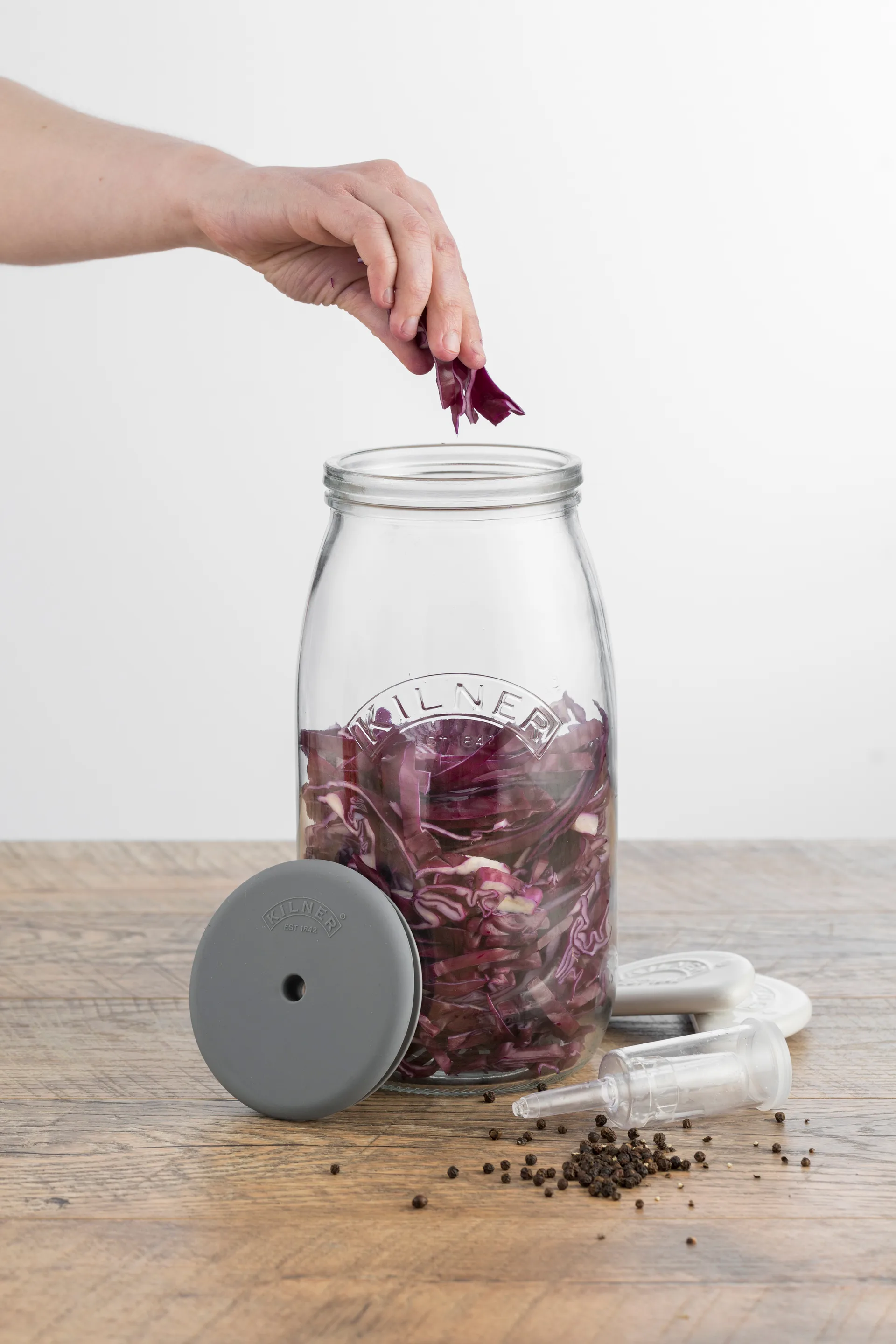 Zestaw fermentacyjny Kilner 3 l, Przezroczysty Kilner