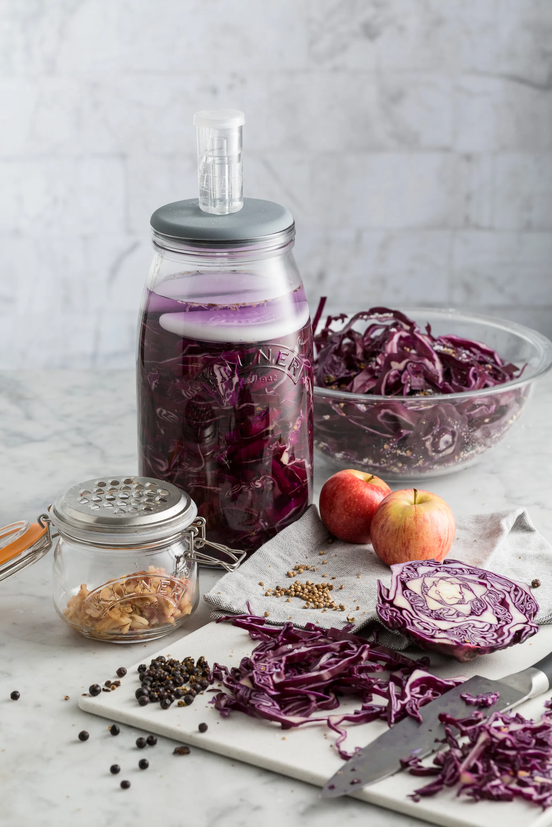 Zestaw fermentacyjny Kilner 3 l, Przezroczysty Kilner