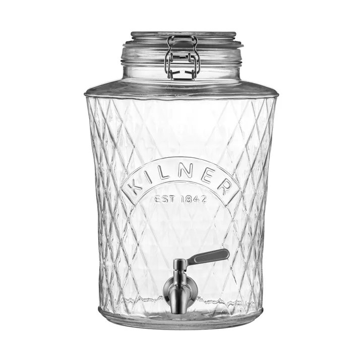 Zestaw słoika z sitem Kilner - Przezroczysty-stal nierdzewna, 0,5 l - Kilner