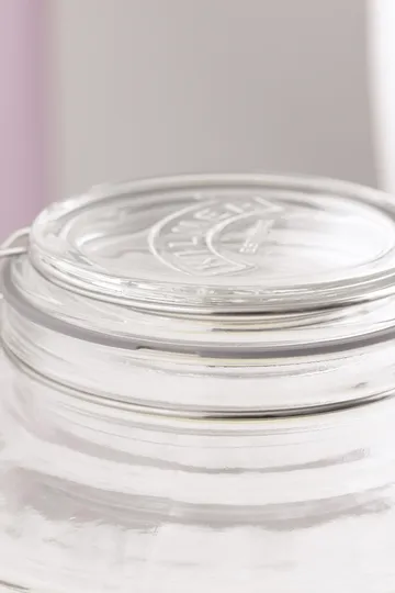 Zestaw słoika z sitem Kilner - Przezroczysty-stal nierdzewna, 0,5 l - Kilner
