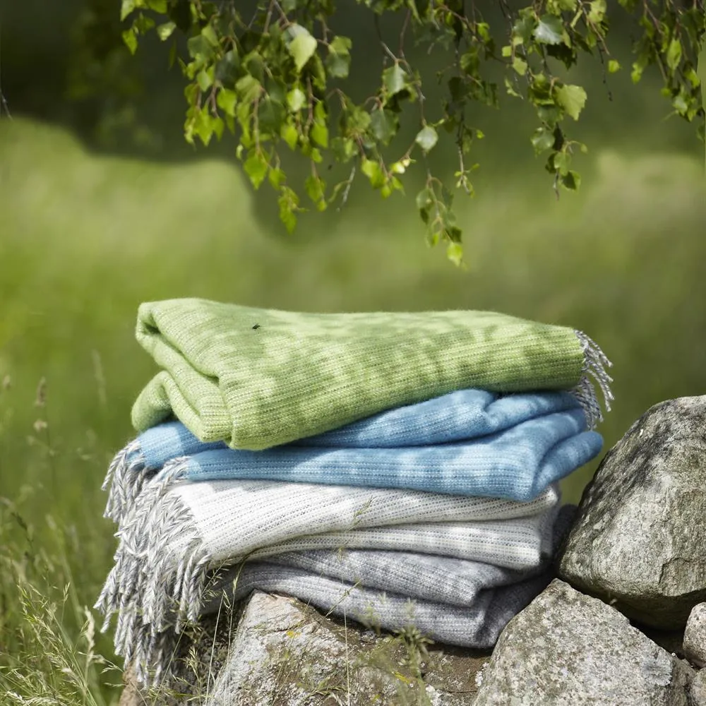 Björk koc wełniany, naturalny (beżowy) Klippan Yllefabrik