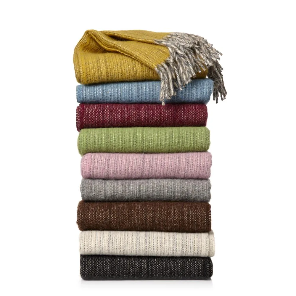 Björk koc wełniany, naturalny (beżowy) Klippan Yllefabrik