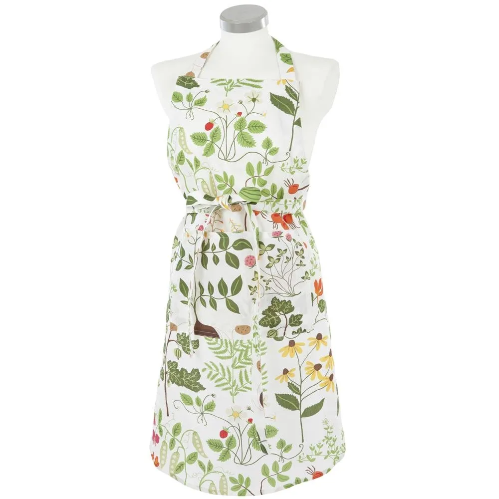 Fartuch Leksand, biały Klippan Yllefabrik