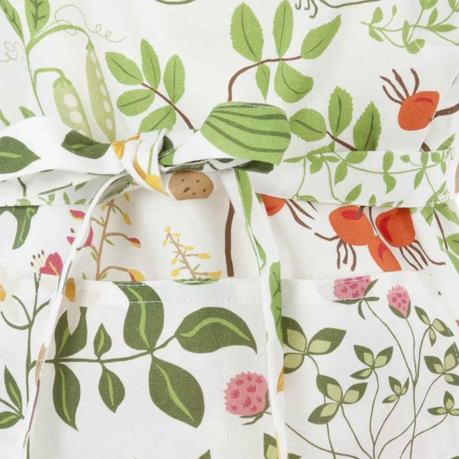 Fartuch Leksand, biały Klippan Yllefabrik