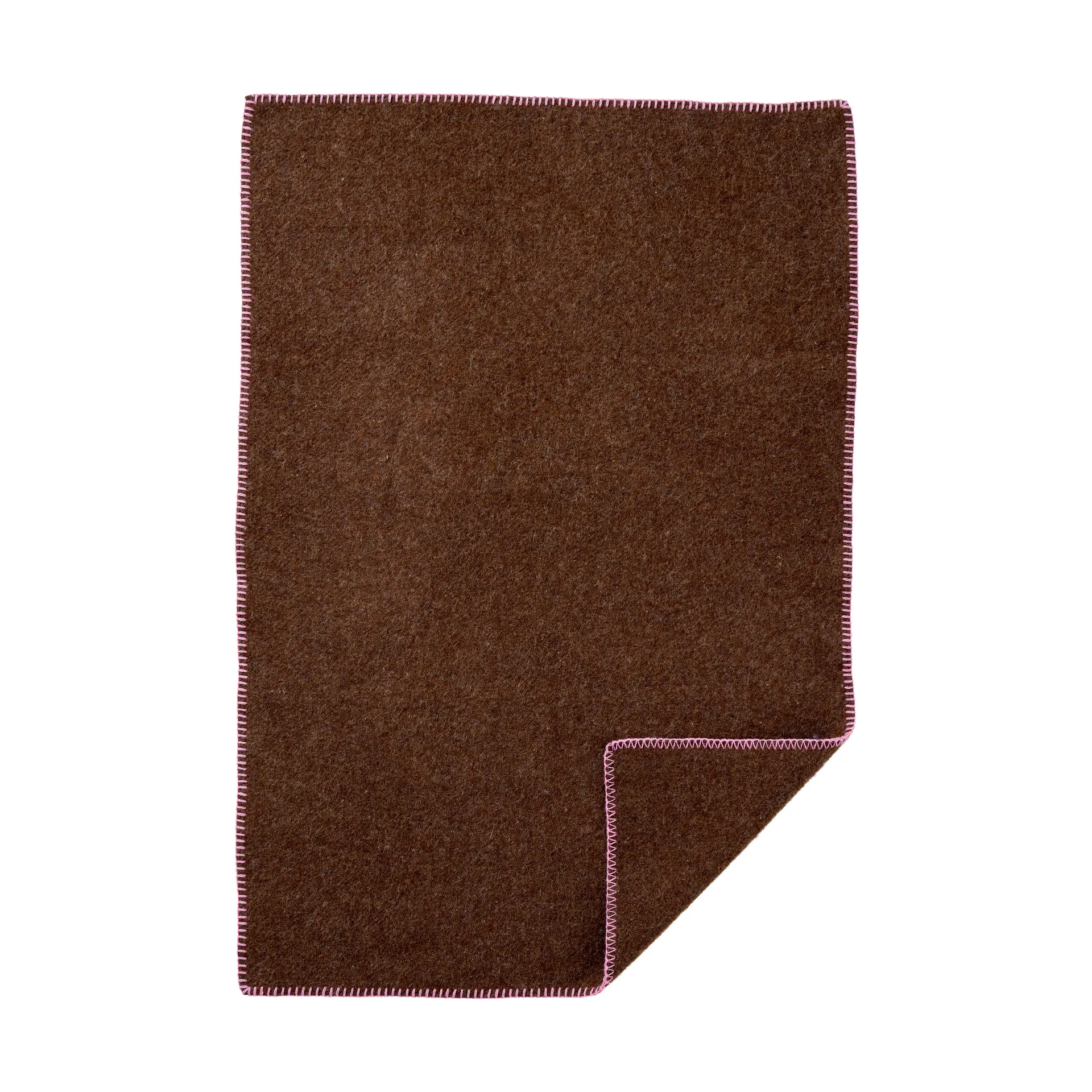 Koc dziecięcy Cozy, Walnut-pink, 65x90 cm Klippan Yllefabrik