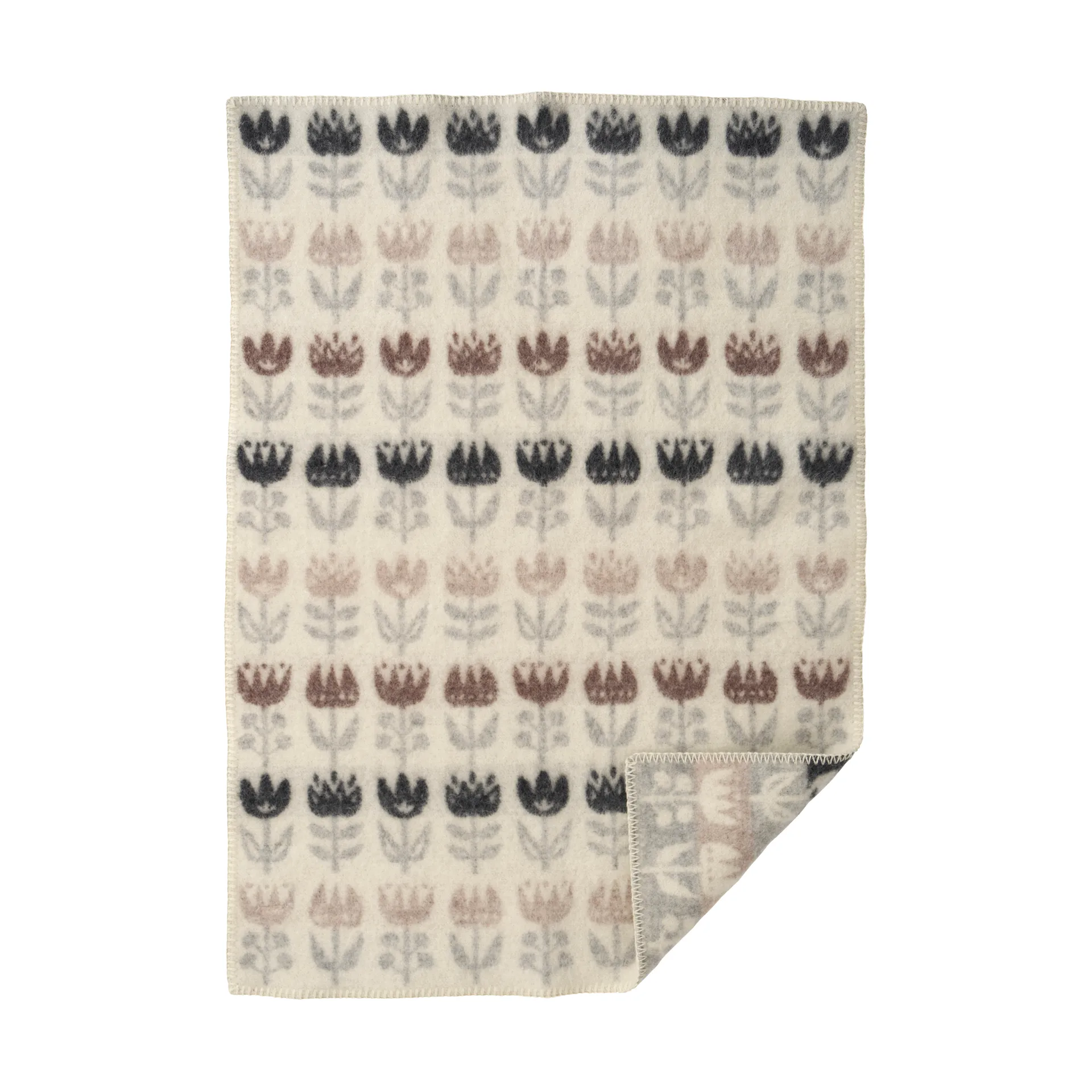 Koc dziecięcy Tulip 65x90 cm, Grey Klippan Yllefabrik