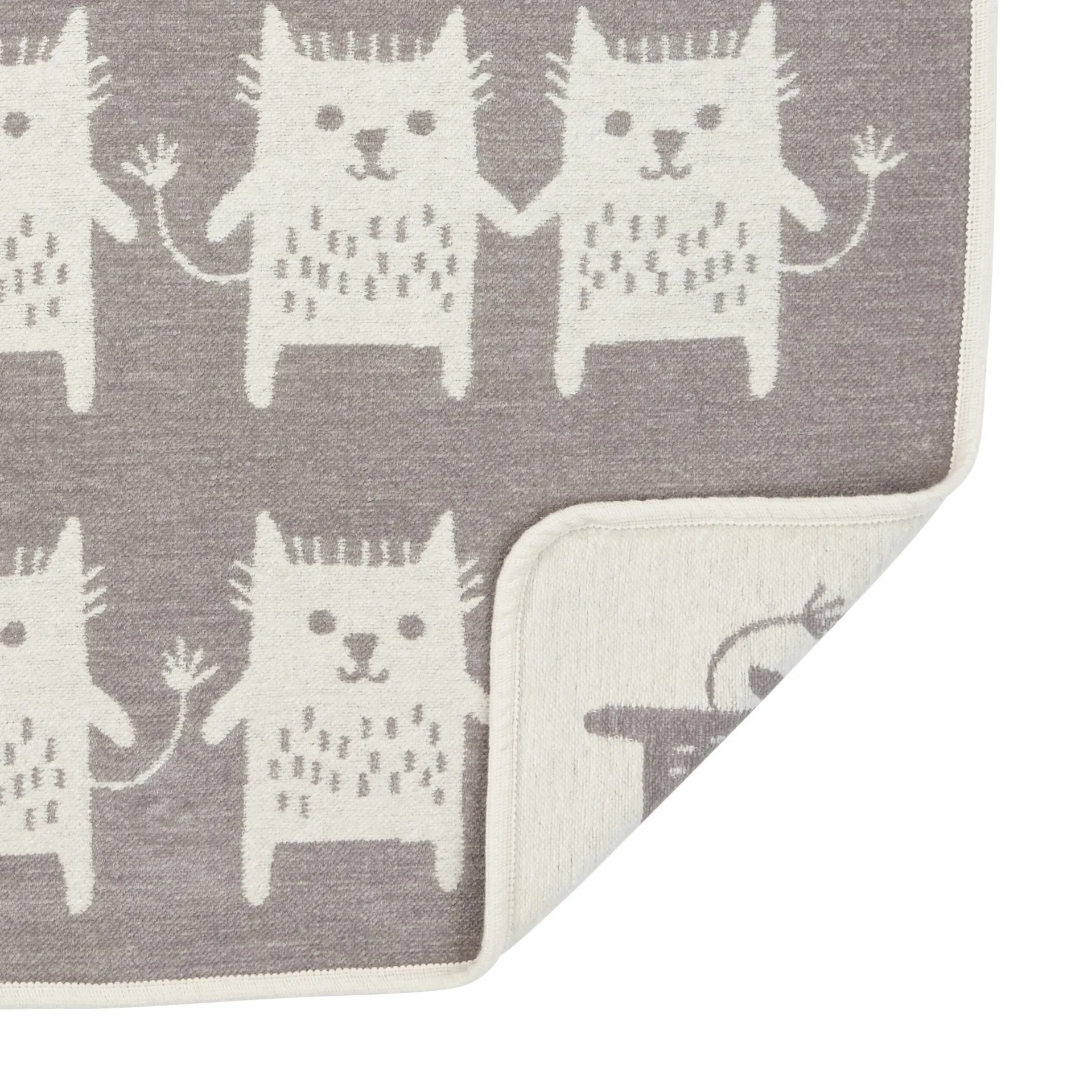 Koc Little Me , szary Klippan Yllefabrik