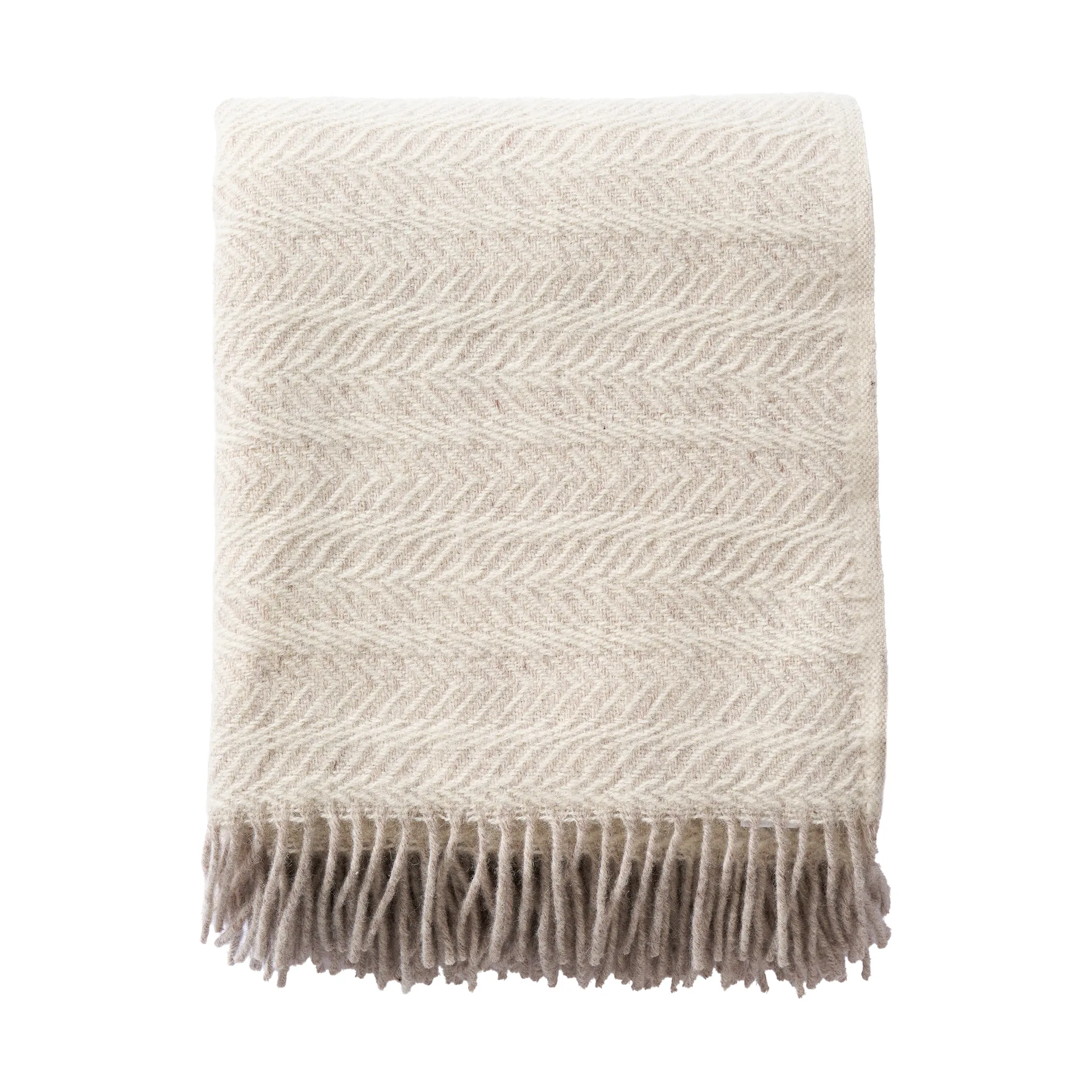 Koc Skanör 130x180 cm, Beżowy Klippan Yllefabrik