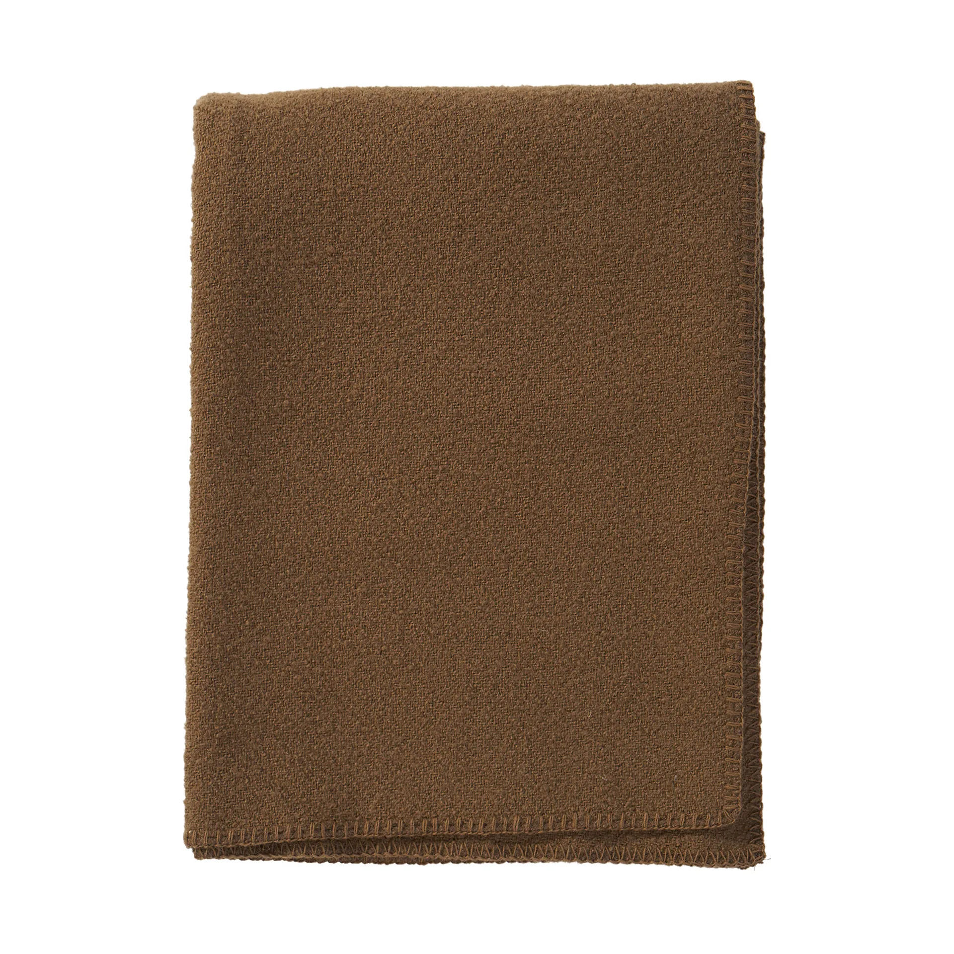 Koc wełniany Bouclé 140x200 cm, Mocha mus Klippan Yllefabrik