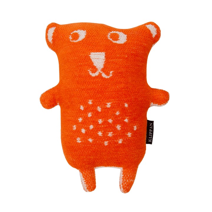 Maskotka Little Bear  - pomarańczowy - Klippan Yllefabrik