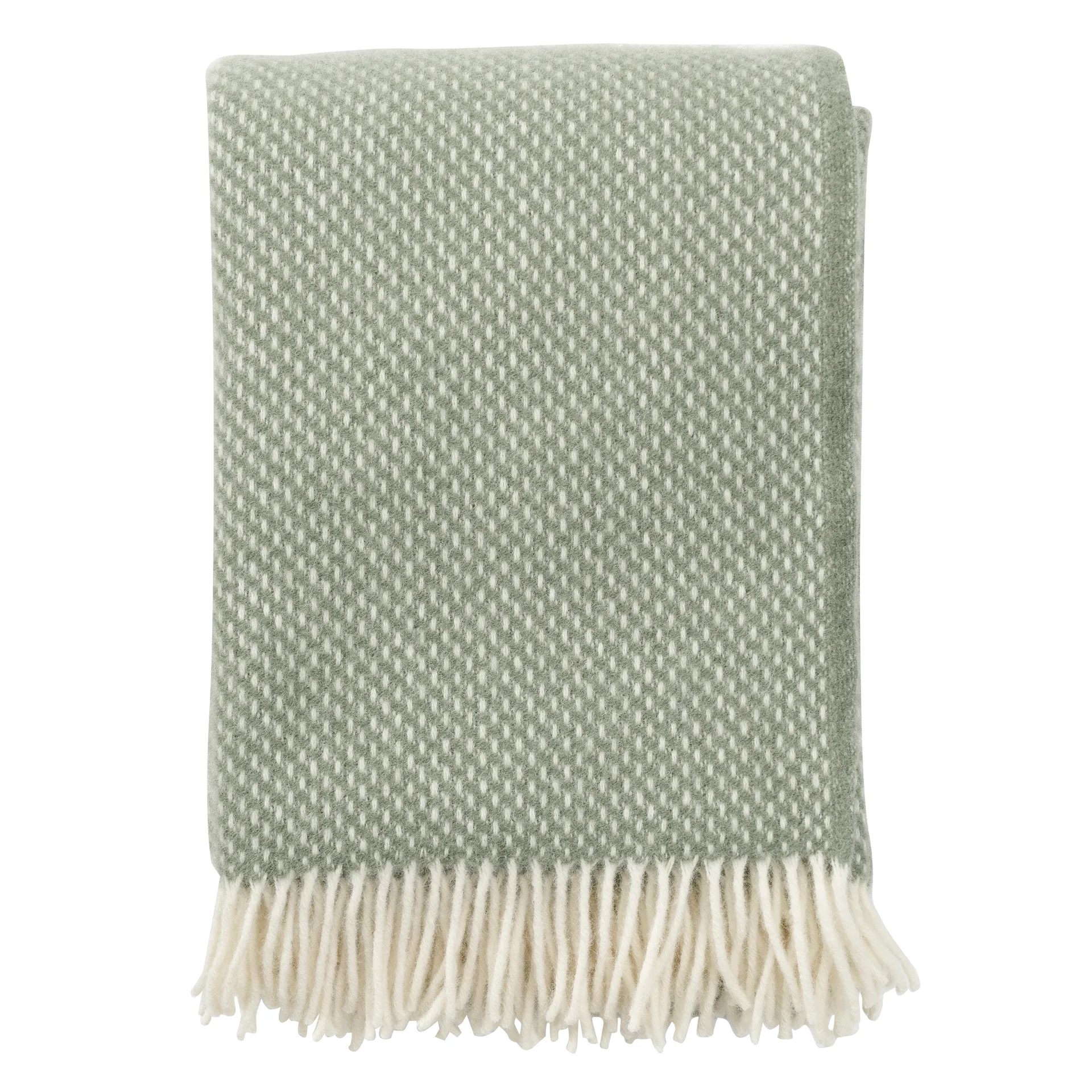 Pled Preppy, Dusty Green (zieleń) Klippan Yllefabrik