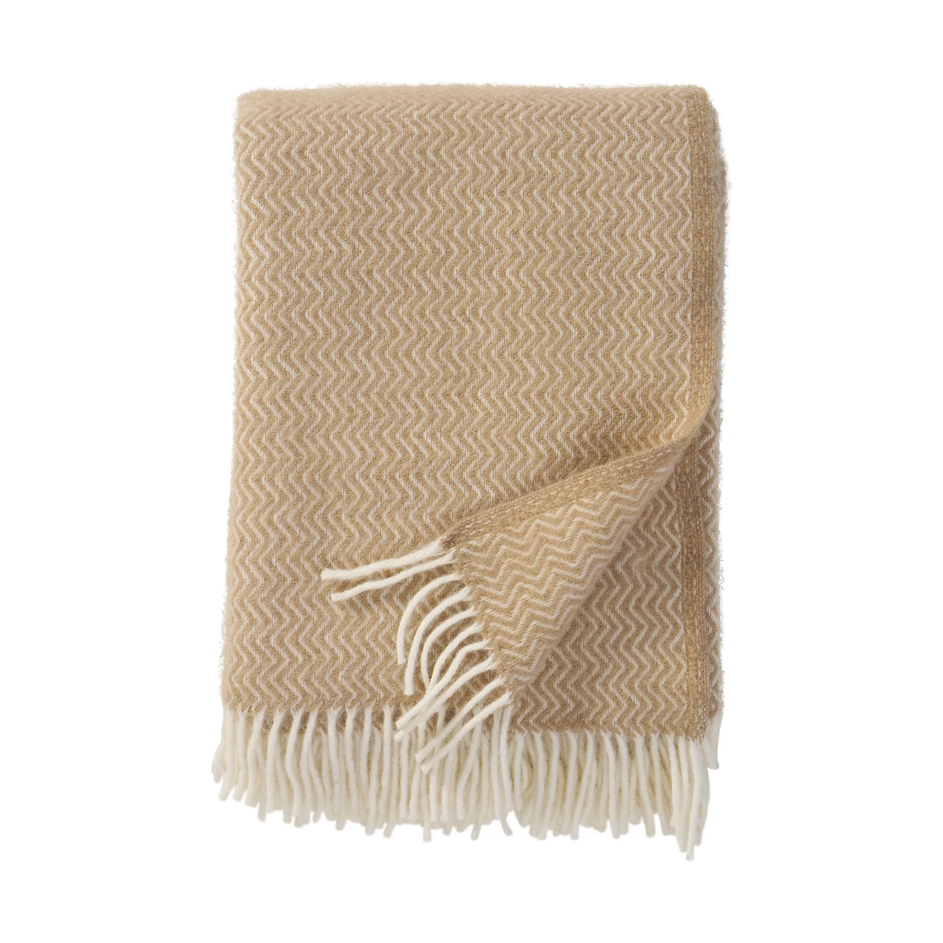 Pled wełniany Sorbet 130x200 cm, Piaszczysta plaża Klippan Yllefabrik