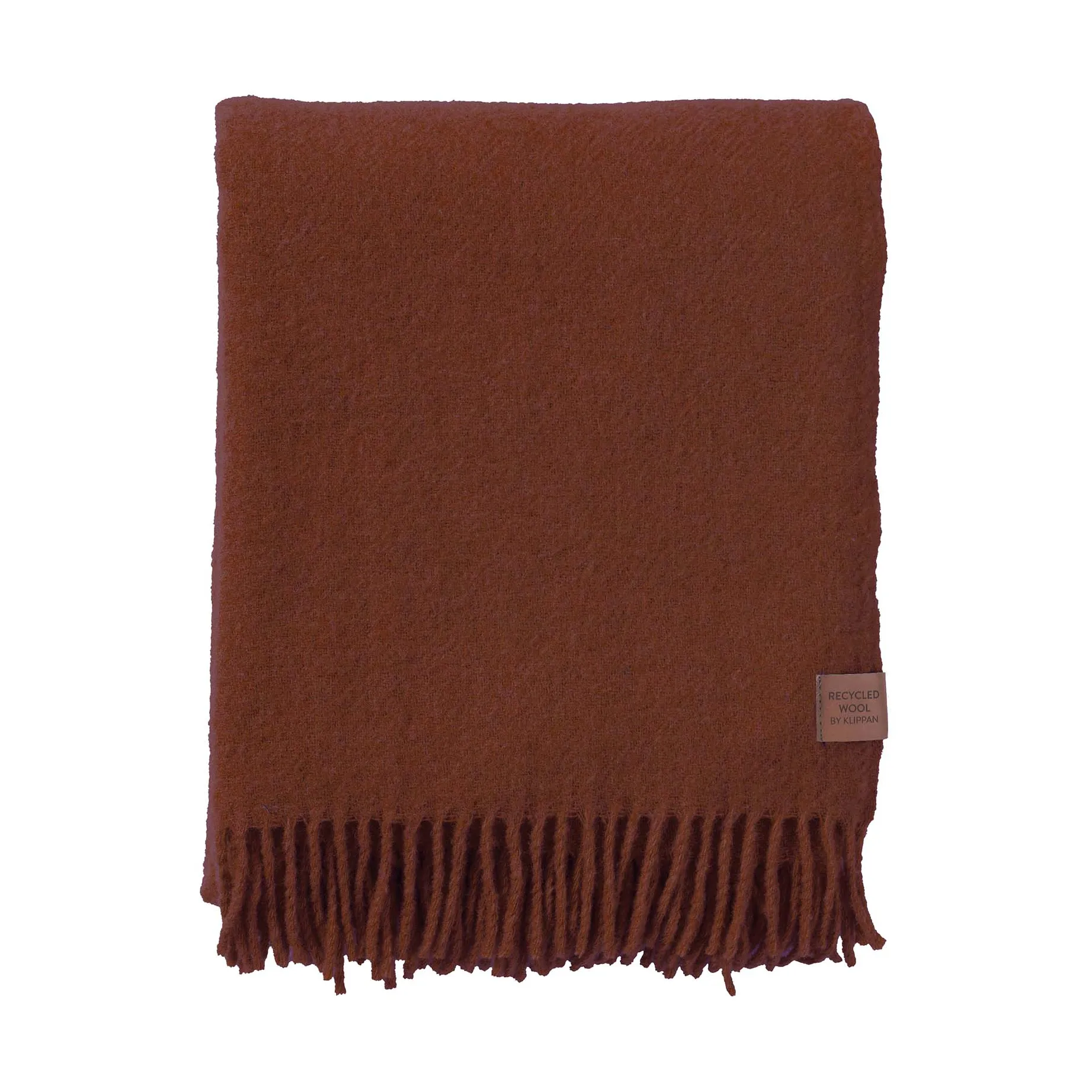 Pled wełniany True 130x200 cm, Rdzawy Klippan Yllefabrik