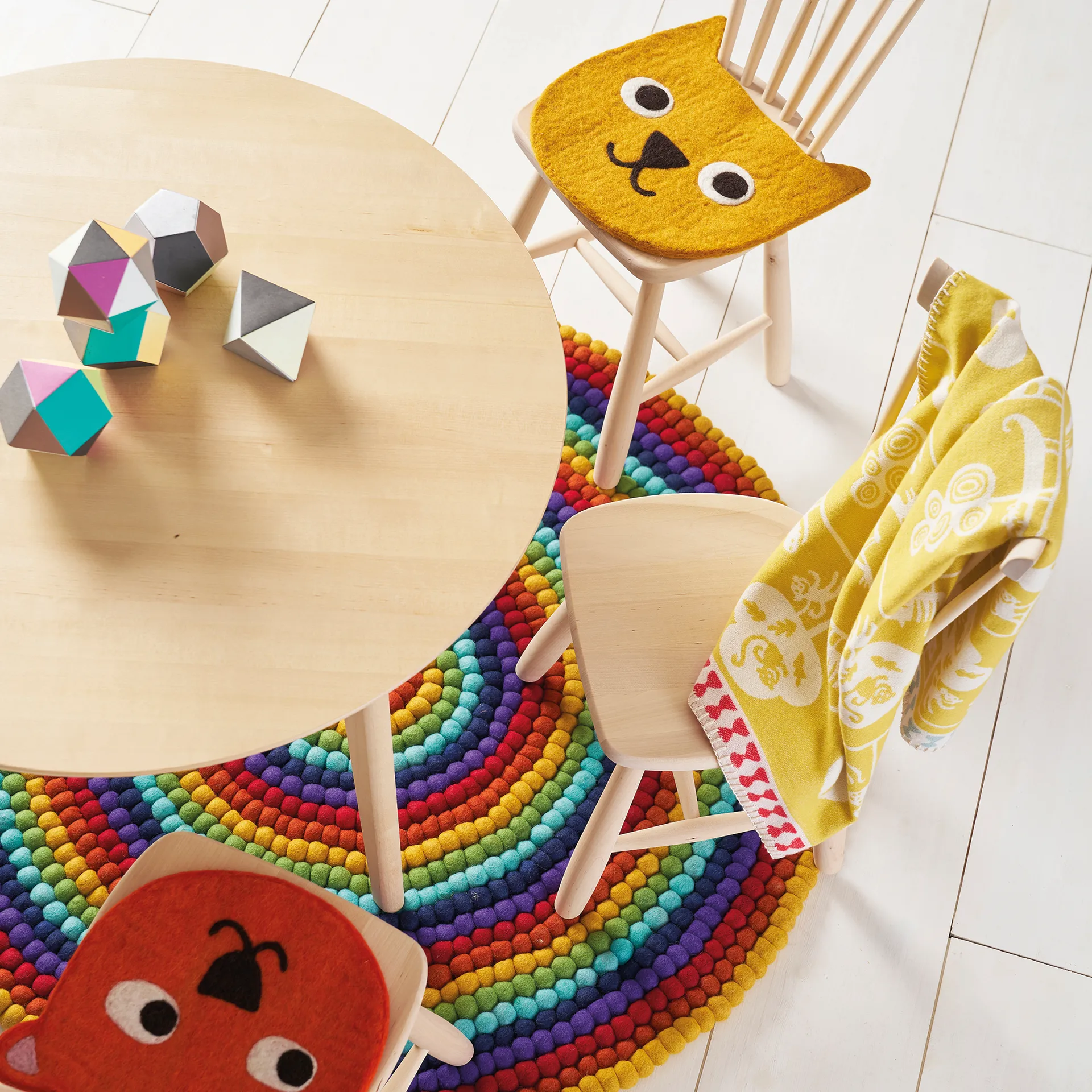 Podkładka pod fotelik Little Bear, Żółty Klippan Yllefabrik