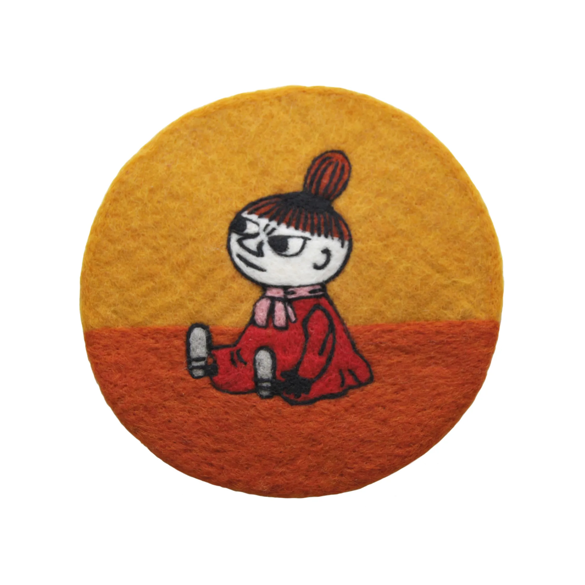 Podstawka pod garnek Mała Mi Ø21 cm, Pomarańczowo-żółty Klippan Yllefabrik