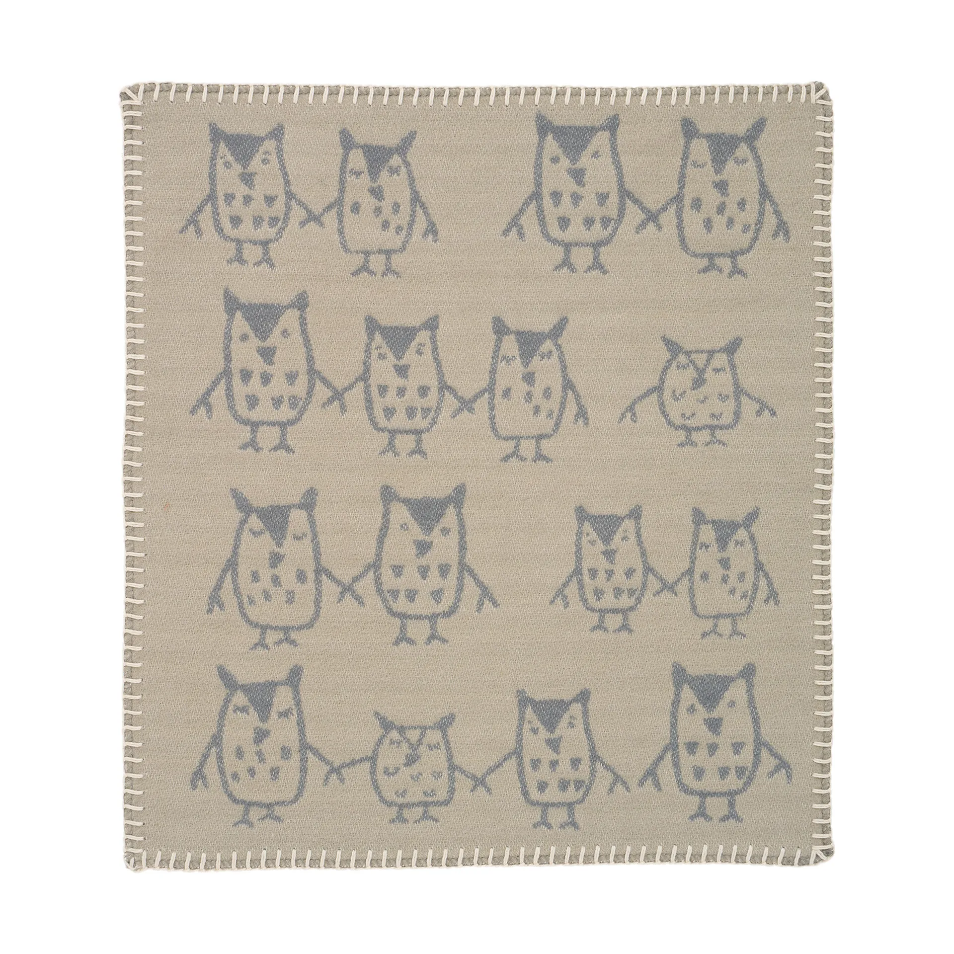 Przytulanka-kocyk Hand in hand 34x40 cm, Greige Klippan Yllefabrik