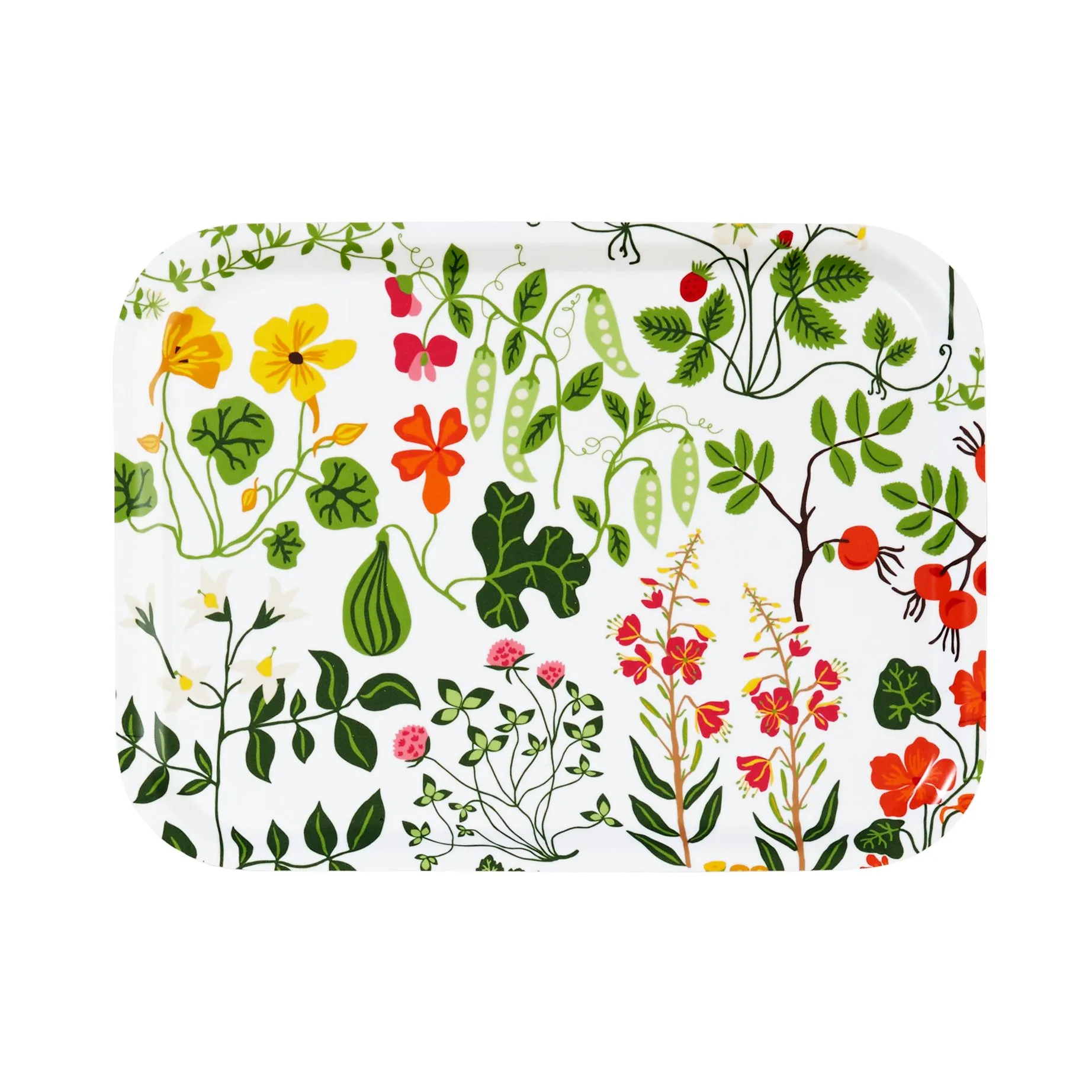 Taca Leksand 20x27 cm, biały Klippan Yllefabrik