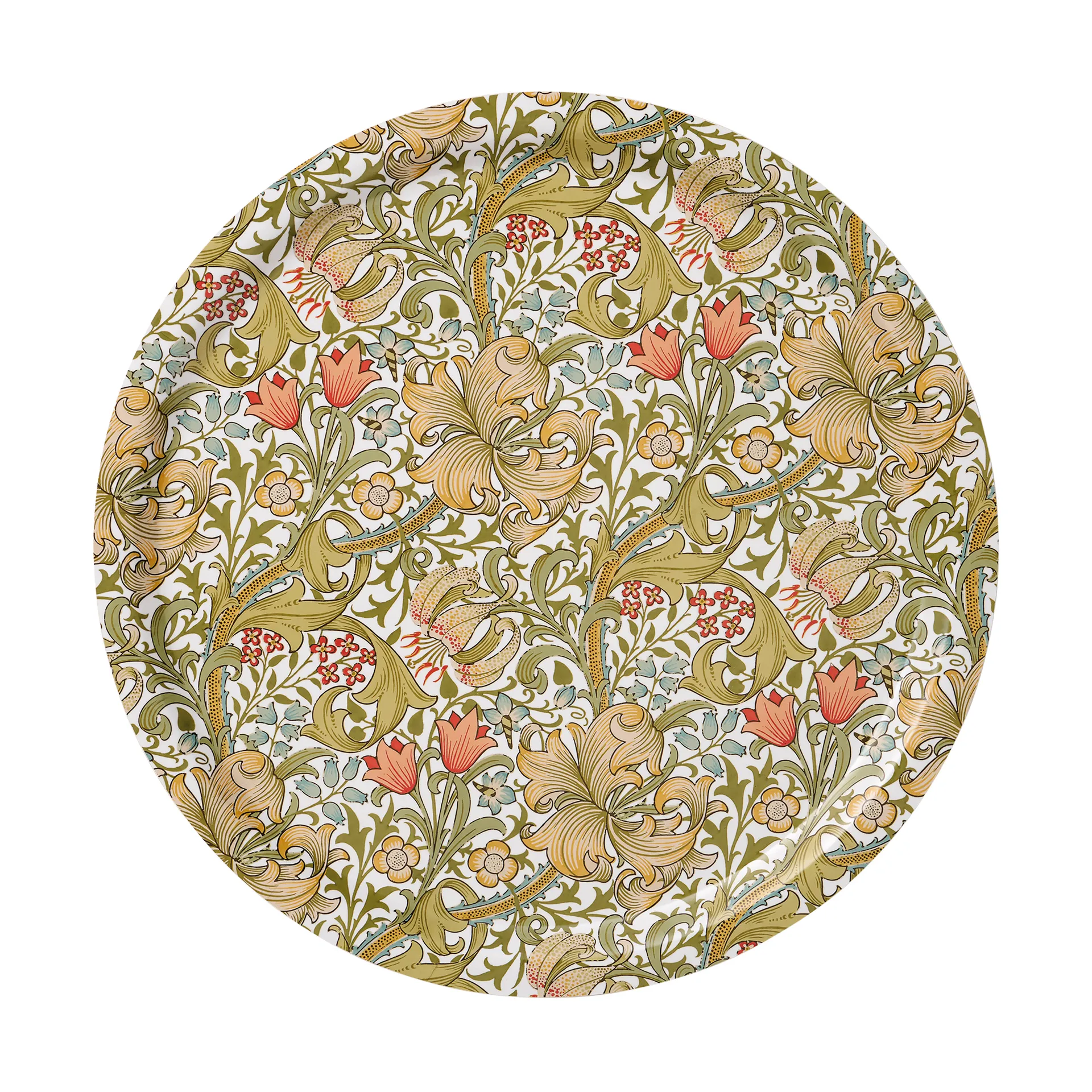 Taca okrągła Golden Lily Ø49 cm, Multi Klippan Yllefabrik