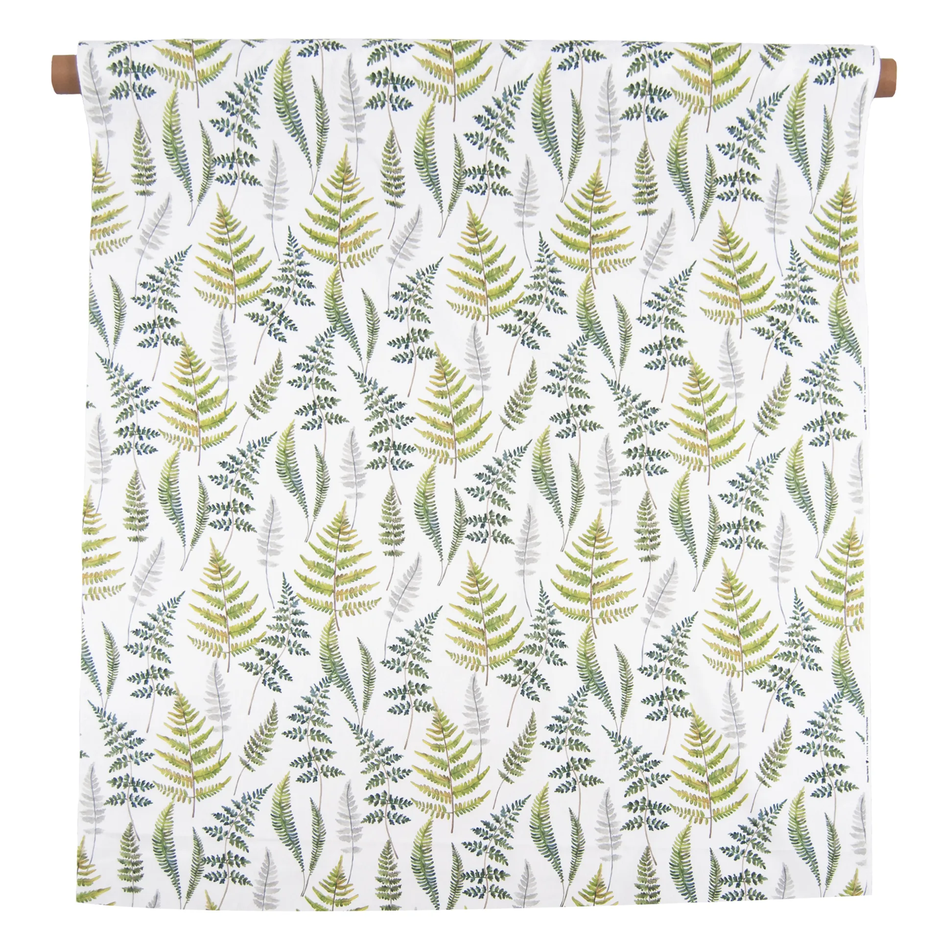 Tkanina Fräken, biały Klippan Yllefabrik