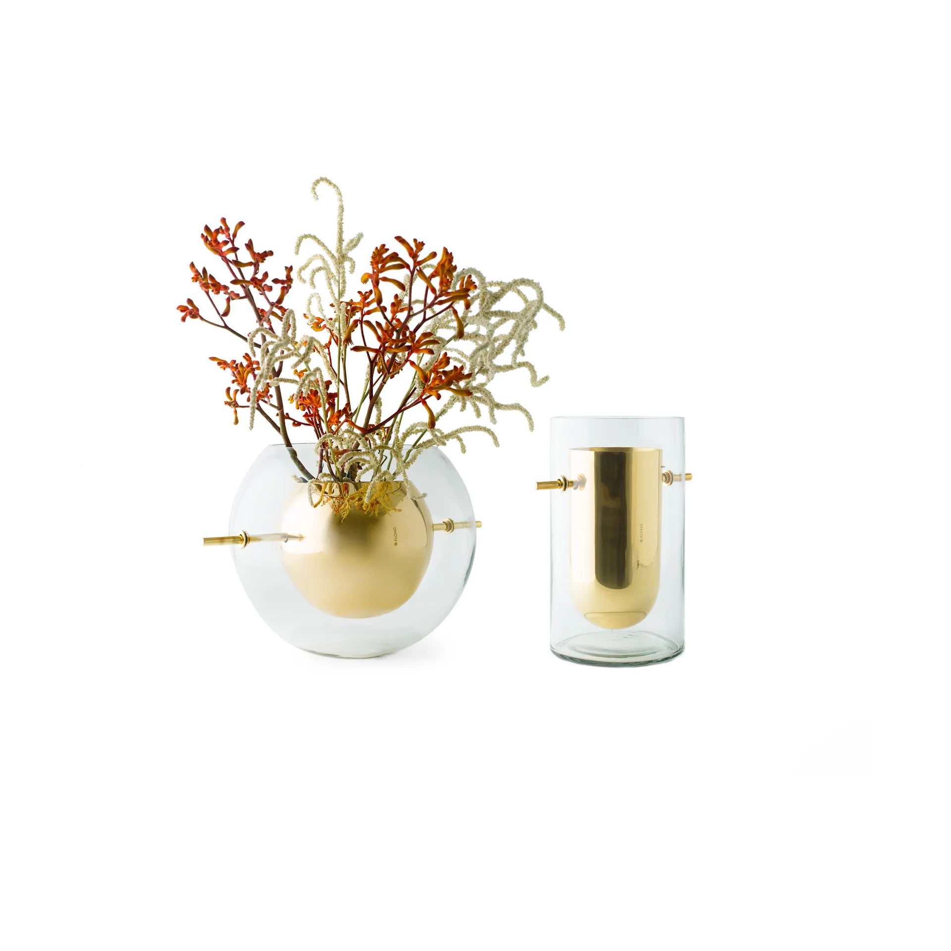 Alba okrągła waza, Mosiądz KLONG