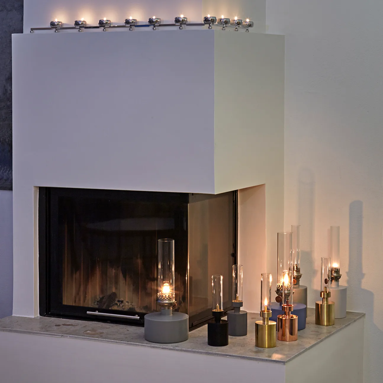 Lampa naftowa Patina mała, czarny KLONG