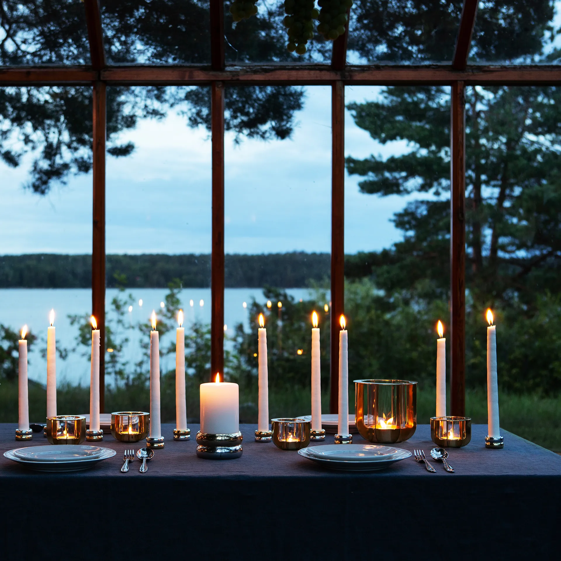 Lampion na świecę Jazz, Duży KLONG