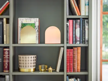 Podpórka do książek Totem 17 cm - Mosiądz - KLONG