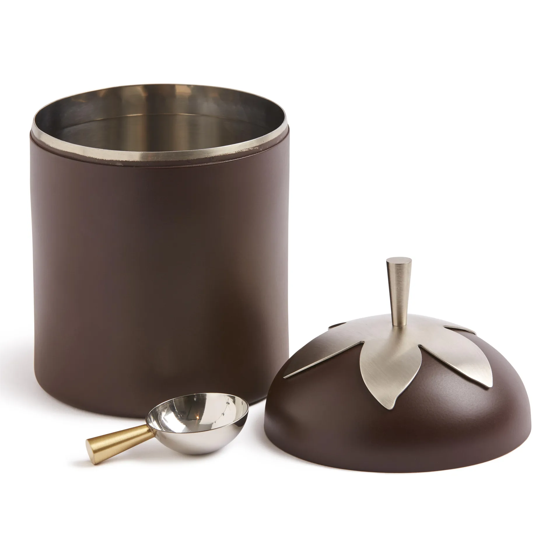 Słoik Blad - duży, brązowy KLONG