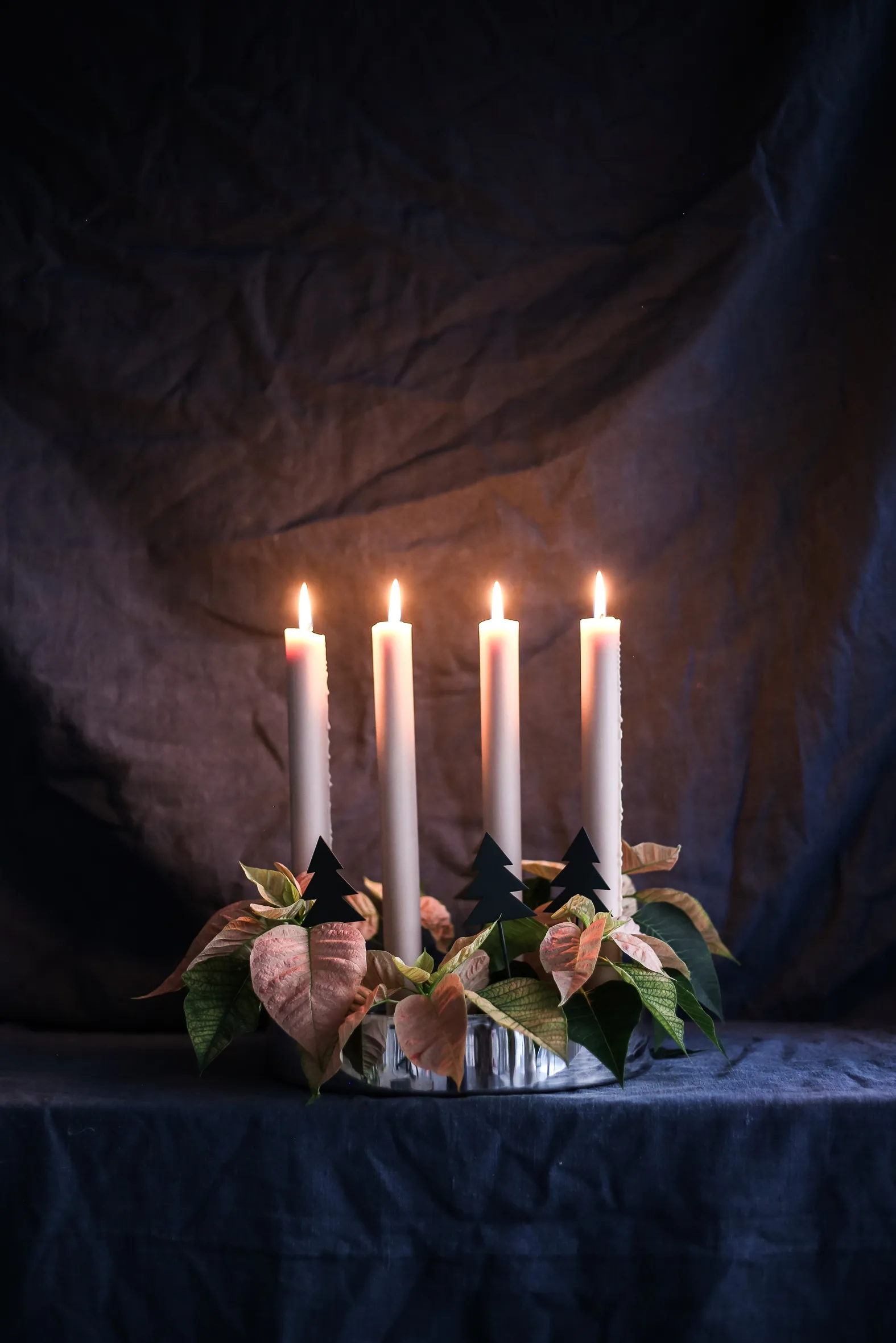 Świecznik adwentowy Jubel, Srebro KLONG