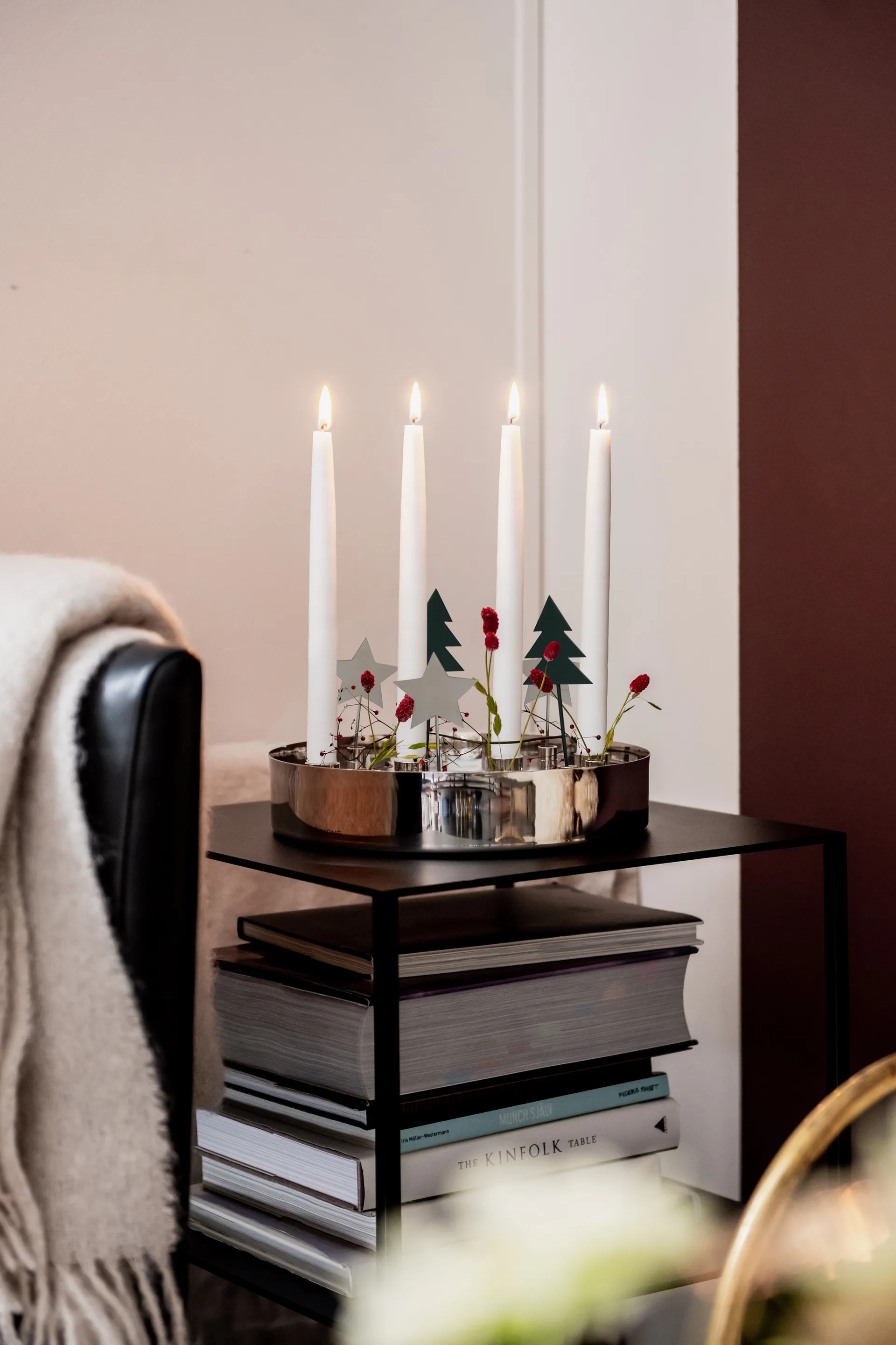 Świecznik adwentowy Jubel, Srebro KLONG