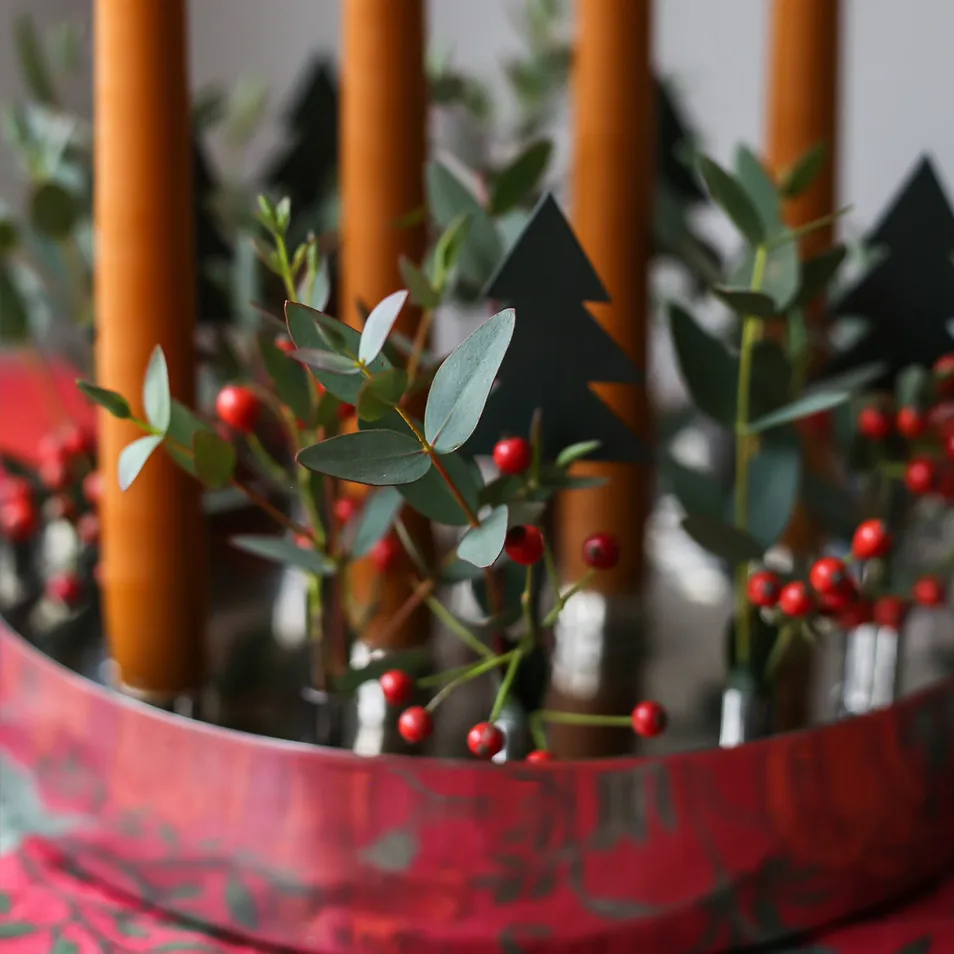 Świecznik adwentowy Jubel, Srebro KLONG