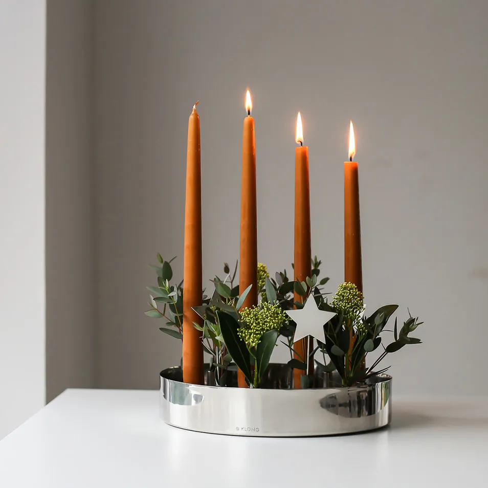 Świecznik adwentowy Jubel, Srebro KLONG