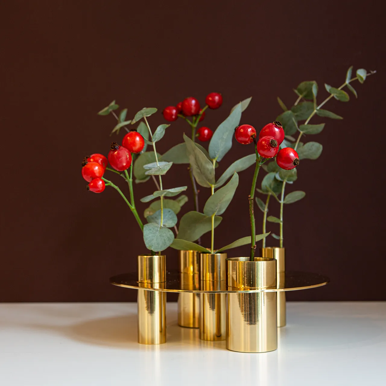 Świecznik Awa, Mosiądz KLONG