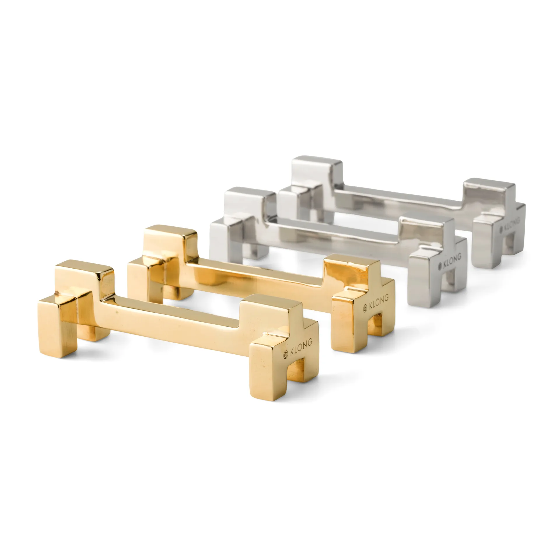 Uchwyt na sztućce Signe 2-pak, Mosiądz KLONG