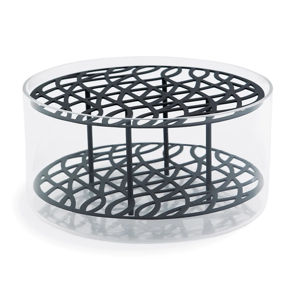 Wazon Äng, duży, czarny KLONG