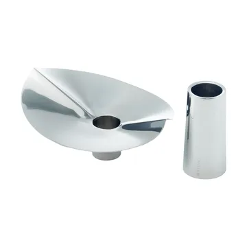 Wazon/świecznik Löv - Stal nierdzewna. 10 cm - KLONG