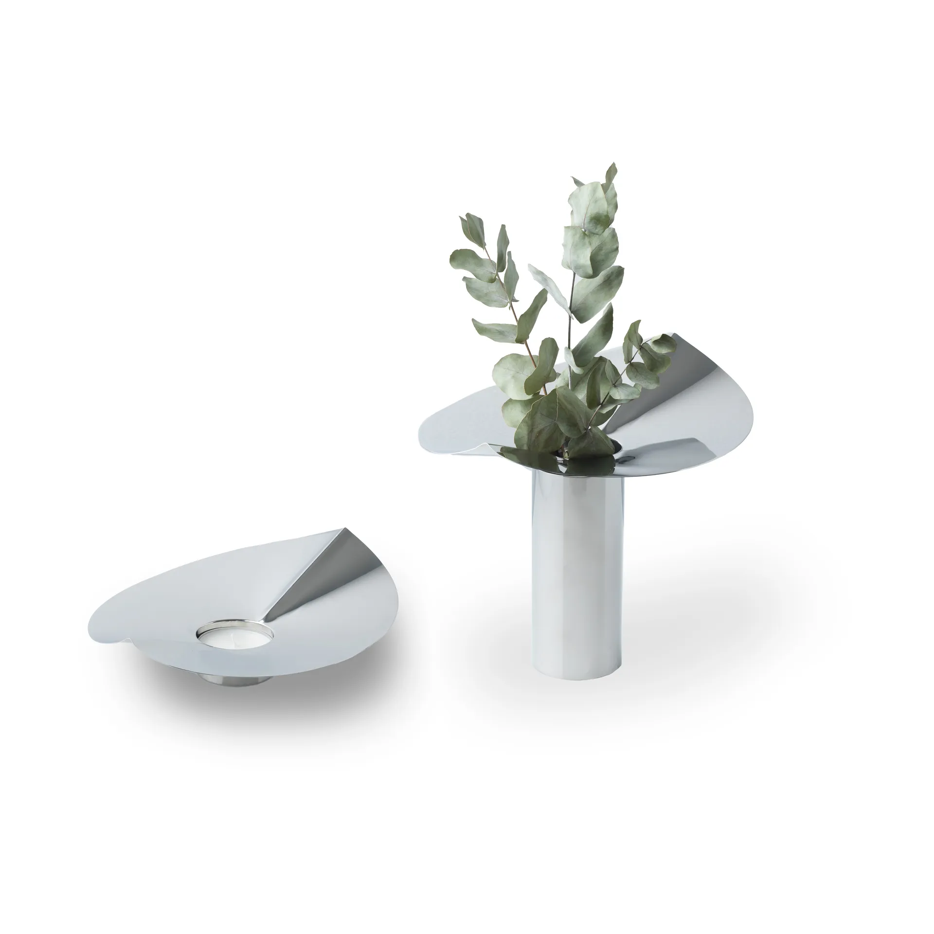 Wazon/świecznik Löv, Stal nierdzewna KLONG