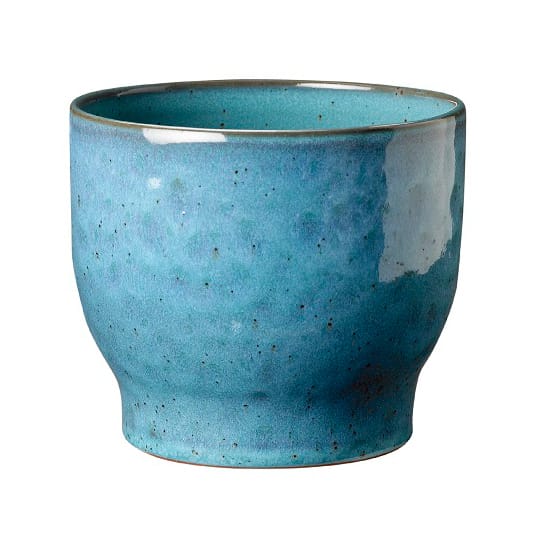 Knabstrup donica zewnętrzna Ø14,5 cm - Dusty blue - Knabstrup Keramik