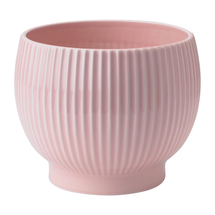 Knabstrup donica żłobiona Ø14,5 cm - Różowy - Knabstrup Keramik
