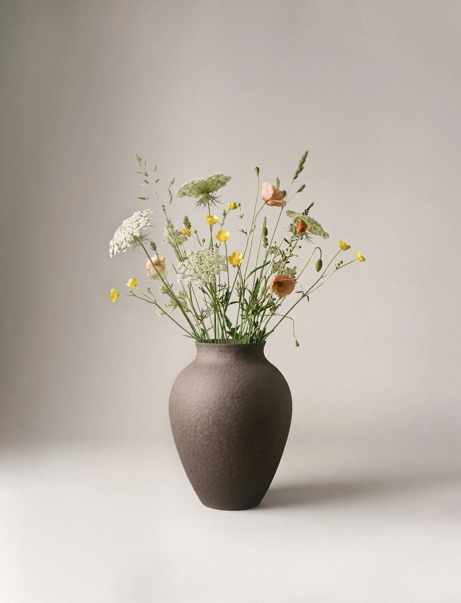 Knabstrup wazon 20 cm, Bark Knabstrup Keramik