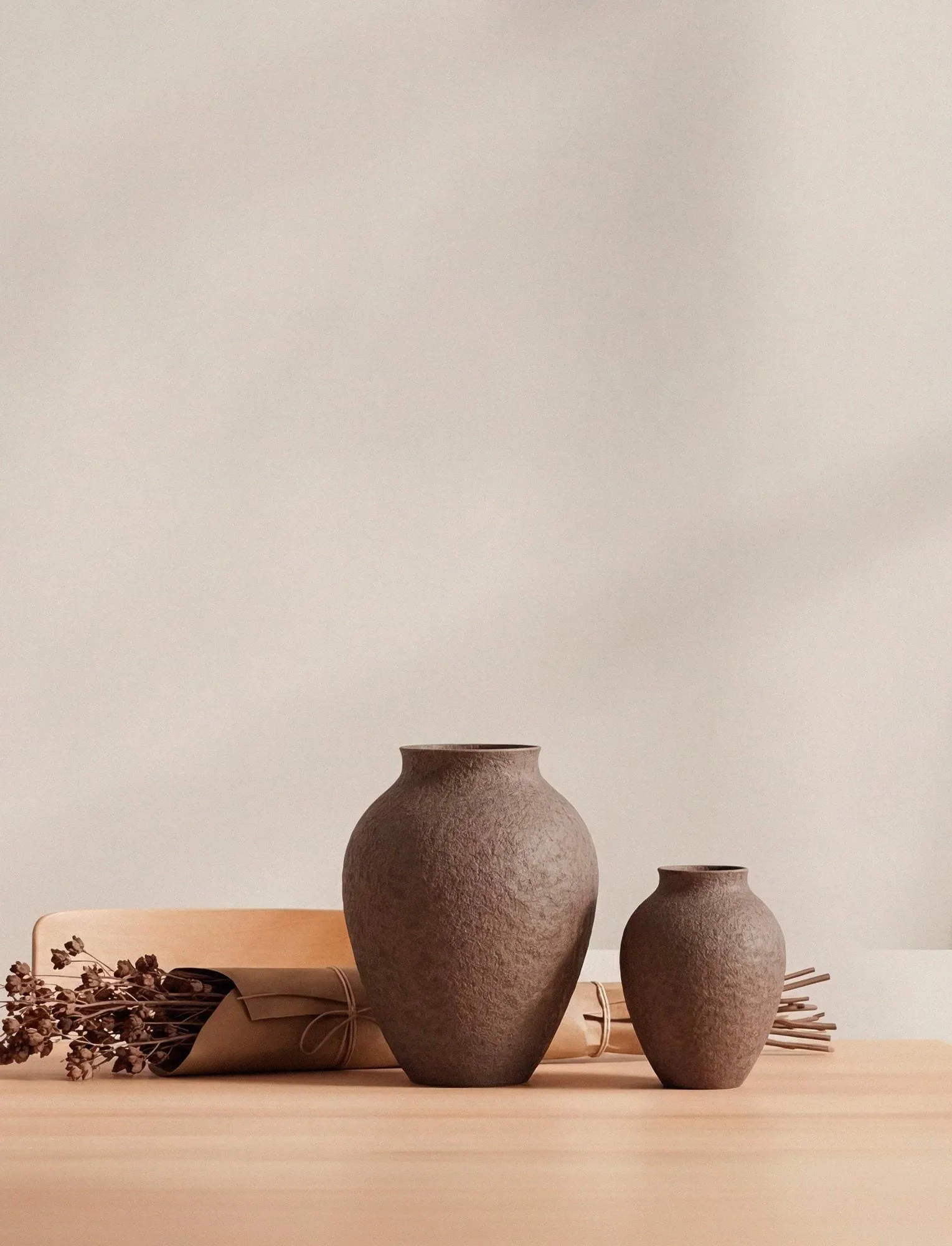 Knabstrup wazon 20 cm, Bark Knabstrup Keramik