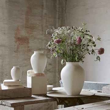 Knabstrup wazon 20 cm - biały - Knabstrup Keramik