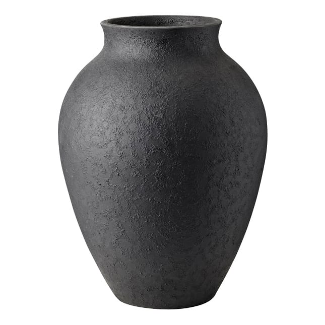 Knabstrup wazon 27 cm - Czarny - Knabstrup Keramik